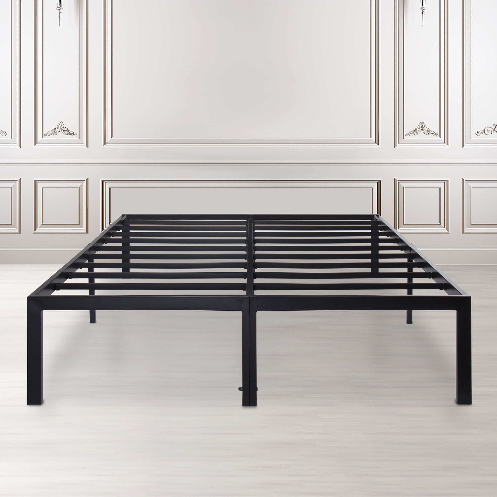 Granrest 14 Dura Metal Bed Frame With Non Slip Feature Queen