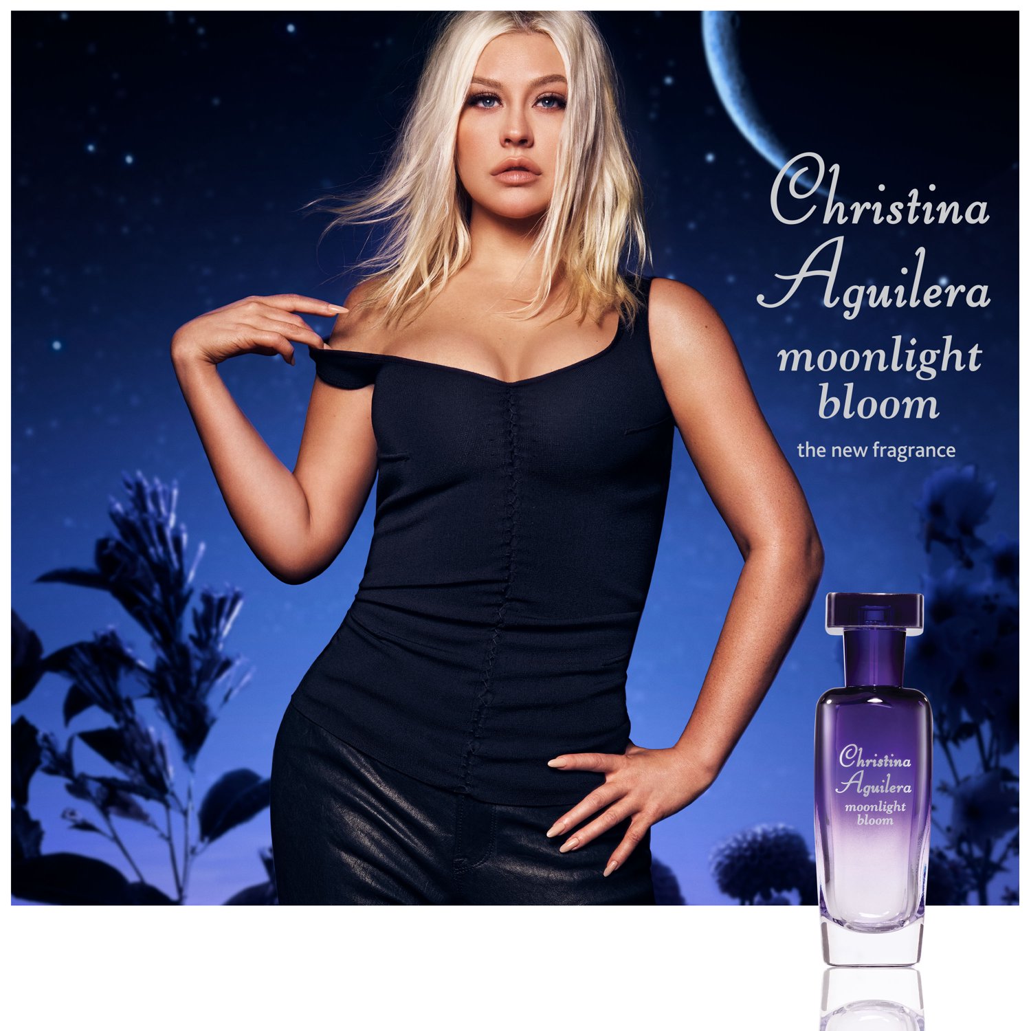 Christina Aguilera Moonlight Bloom Eau De Parfum, Perfume for Women, 1 Oz - image 5 of 7