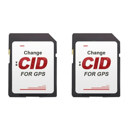 Image of 2X Memory Card SD Card Support Navigation Code Writing High Speed Change CID Navigation GPS Map Only (16G)