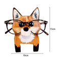 thumbnail image 2 of Soporte para gafas con forma de cabeza de animal en 3D de madera Nied (zorro), 2 of 5