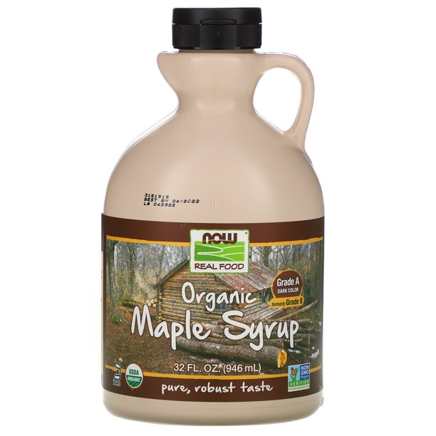 NOW Foods Maple Syrup Grade B Org 32 Ounce