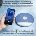 thumbnail image 4 of Sleep Pillow Speaker, Bluetooth Pillow Speaker Under for Sleeping – Mini Bone Conduction Sleep Aid with Stereo Bass with White Noise Timer Wireless Sleep Aid (Pink), 4 of 10