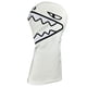 thumbnail image 2 of Funda protectora para cabeza de palo de golf, fácil de limpiar, para palo de golf Blanco L, 2 of 9