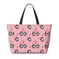 thumbnail image 2 of Honeii Valentine'S Day Panda for Tote Bag with Adjustable Strap,Beach Bag, Waterproof Sandproof Beach Tote Bag, Large Capacity Foldable Beach Bags, 2 of 7
