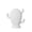 Style C, variant on Cactus Shaped Ceramic Tabletop Decor White Matte Textured Home Decoration Cute Minimalist Desktop Accent Shelf Display Piece Small Succulent Inspired Ornament for Living Room