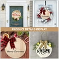 thumbnail image 6 of WHAMVOX Wooden Craft Pieces with Smooth Finish for Projects and Hanging Decor, 3 Sets Included, 6 of 8