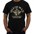 thumbnail image 1 of Camiseta negra de algodón para hombre camiseta de la Isla de Man TT Races la mejor carrera de carretera EST1907 casco de Calavera camiseta de marca, 1 of 6