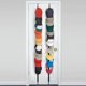 thumbnail image 4 of 2pcs Adjustable Over Door Hook Hanging Hat Baseball Cap Rack Holder Organizer Hat Hanger with Hooks Straps Display, 4 of 4
