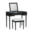 thumbnail image 3 of Linon Findley 3-Piece Vanity Set, Black, 3 of 26