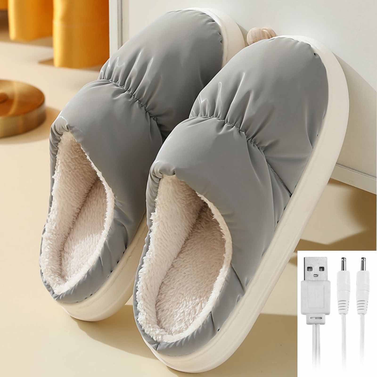 Heated slippers walmart canada best sale