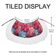 thumbnail image 5 of Petal Flower Chiffon Summer Beach Dress with Polyester Straps for Women, 5 of 6
