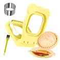 thumbnail image 1 of Sandwichera LEPCY selladora y cortadora para Uncrustables, amarilla, 1 of 6