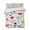 Red Blue, variant on Quilts Twin Size, Colorful Poppies Soft Comforter Bedding Set for Bed, Orange Blue Flowers Leaves Lightweight Quilted Bedspread with Pillow Cover(2 Pieces) for All Season, 68x86 Inch