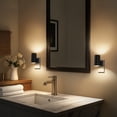 thumbnail image 4 of YANSUN 2-Pack Plug-in LED Night Light, Dimmable 3000K Warm White Cylinder Wall Sconce with Slide Switch, Space-Saving Design for Bedroom, Hallway, 4 of 9