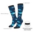 thumbnail image 6 of Fotbe Ocean Floor Animals print Women's Men's Novelty Crew Socks Cotton Socks Knee High Socks for Walking,Running,Nurses,Pregnancy, 6 of 8