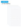 thumbnail image 3 of Unique Bargains Double Sided Adhesive Dots, 1000 Pack Clear Sticky Tack Rectangle Mounting Putty Removable Adhesive Putty, 3 of 7