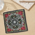 thumbnail image 6 of 21'' Rose Pattern Bandana Head Scarf Turbans for Women Men Street Dance Turban Unisex Head Wrap Bandana, 6 of 9