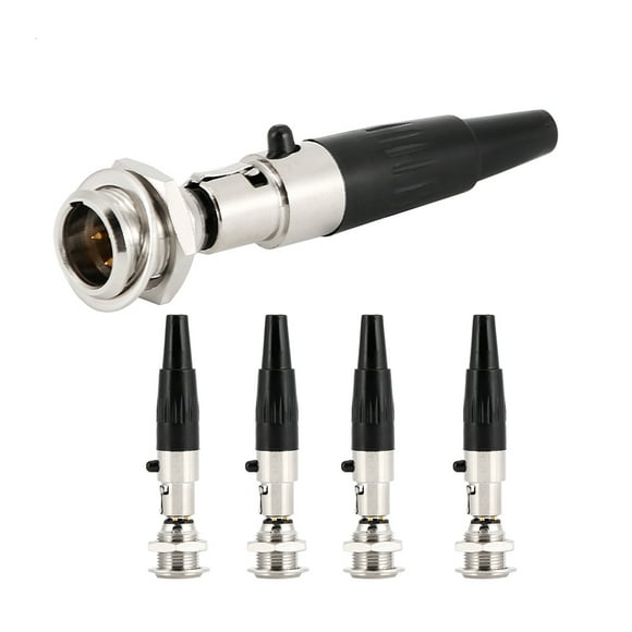 Xlr Plug Xlr Socket 3 Cores Xlr Plug 5Pcs 3 Cores Mini XLR Pure Copper Connector DIY Audio Cable Socket For Plug Headphone Jack