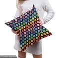 thumbnail image 4 of Ambesonne Flower Fabric by the Yard Upholstery, Colorful Daisy Blooms, 2 Yards, Multicolor, 4 of 4