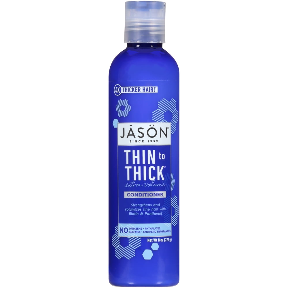 JASON ThintoThick Extra Volume Conditioner, 8 Ounce Bottle Walmart