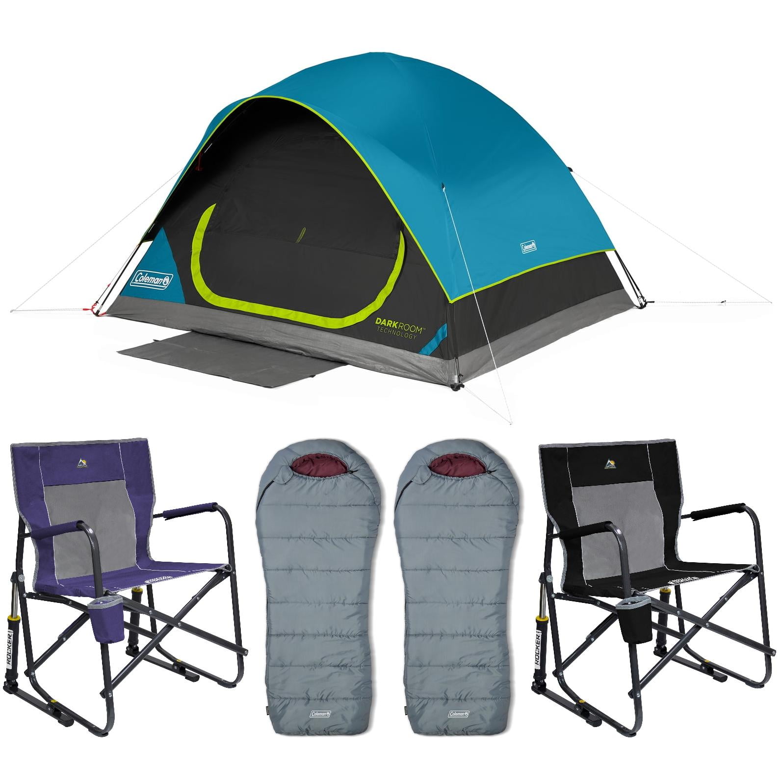Coleman 6-Person Weathermaster Cabin Camping Tent with