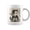 Black, variant on Kawaii Samurai Ninja Cat Japanese Anime Aesthetic Coffee Mugs