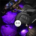thumbnail image 4 of Speravity Ambiente del coche Pie Luz LED Control de voz Decoración interna Llena de luces coloridas de estrellas Bombillas para automóviles Speravity VI002909-00, 4 of 6