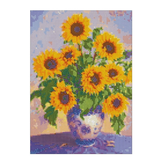 Mistaha DIY 5D Kit 12*16 Inch/30 * 40cm DIY Full Drill Colorful Pattern Resin Rhinestone Embroidery Cross Stitch Craft Home Wall Decor Gift