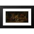 thumbnail image 2 of Jean-Baptiste Regnault 14x9 Black Modern Framed Museum Art Print Titled - Aeneas Offering Presents to King Latinus and Asking Him for the Hand of His Daughter (1778), 2 of 5