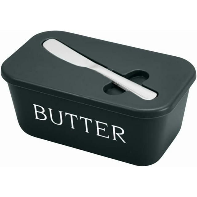 Oefntac Boîte de Rangement Boîte à Beurres Plateau de Rangement Conteneur Scellé Boîte à Fromage avec Couvercle