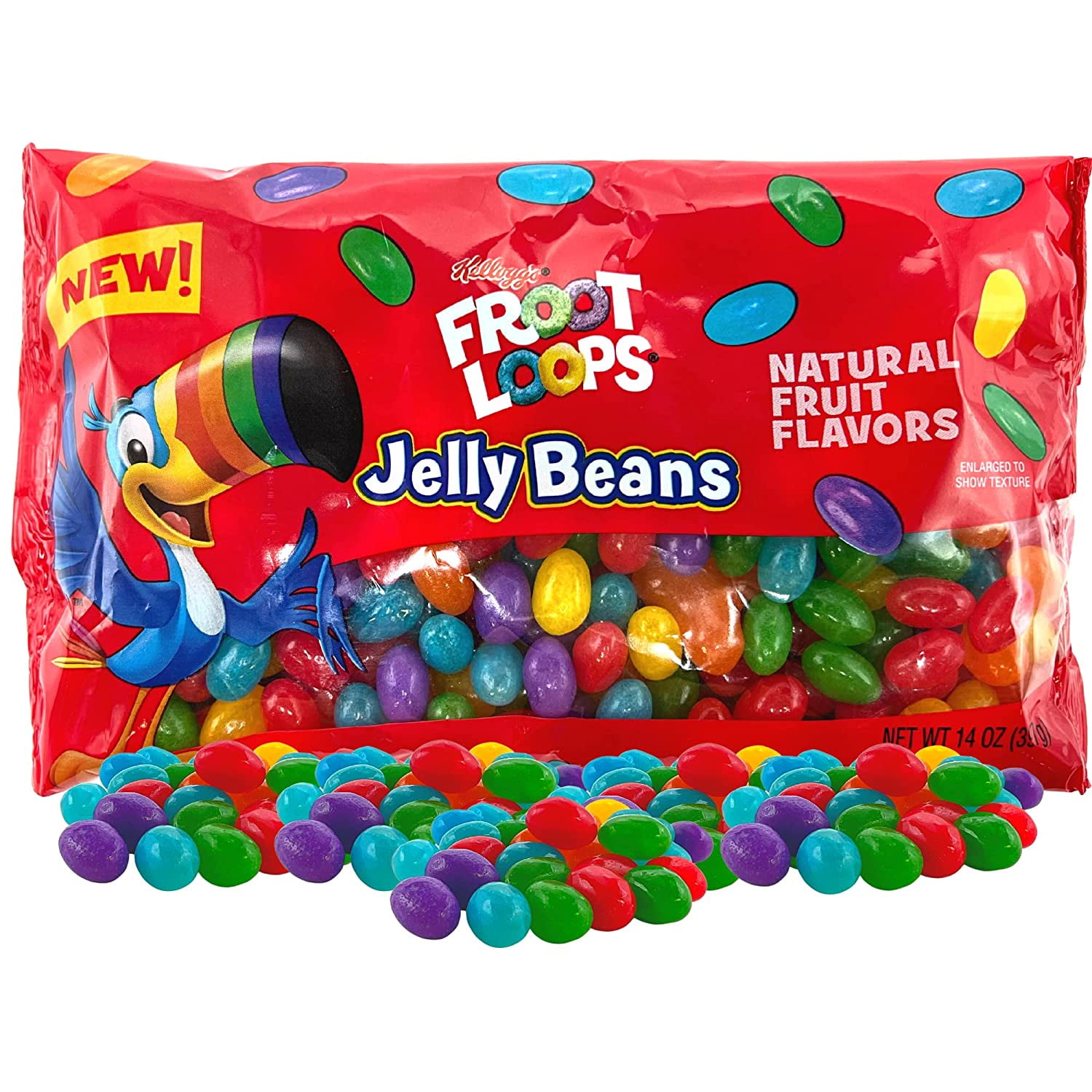 Froot Loops Flavored Gourmet Jelly Beans, 14 Ounces
