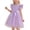 Purple, variant on ATOGUTA Tulle Dress for Girls Ruffle Sleeve A Line Wedding Pageant Dresses Princess Birthday Party Ball Gown Size 3T-10. Pink