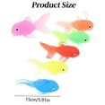 thumbnail image 5 of XUFLVPSEF Artificial Fake Fish Aquarium Fish Bowl Tank Terrarium Decoration Moving Floating Glodfish Ornament Plastic Gold Fish Toys for Party Deco, 15PCS Random Color, 5 of 7