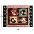 thumbnail image 6 of Flash Furniture Gallus Rectangular Country Cream, Tan, Black, Red Area Rug, 5' x 7', 6 of 7