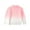 Pink, variant on fatyb Kids Sweater Boys Girls Gradient Color Casual Pullover Crew Neck Long Sleeve Knit Tops 3-14 Years