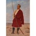 thumbnail image 3 of Antonio Zeno Shindler 11x14 Black Modern Framed Museum Art Print Titled - Tibetan Man (ca. 1893), 3 of 5