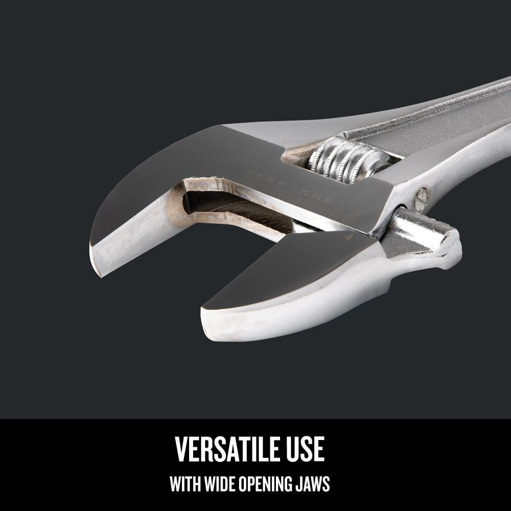 Craftsman Adjustable Wrench, 2 7/16  Jaw Capacity