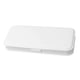 thumbnail image 5 of Estuche de plástico para lápices, estuche de almacenamiento, múltiples usos para bolígrafos, lápices y marcadores, compacto. blanco, 5 of 9