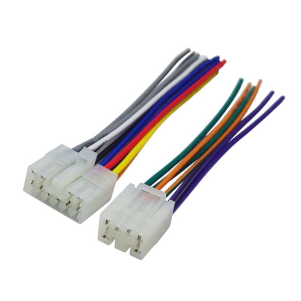 Sidaley Adaptador de Cable de Radio, CD Rectangular, conector de alimentación de larga duración, componentes automotrices estéreo estables Vehículos, repuestos y accesorios Mis