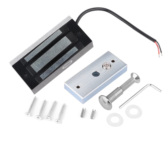 Cerradura De Puerta Electrónica, Magnética De 60 Kg Para Gabinete De Puerta De Cajón De Control De Acceso