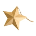 thumbnail image 1 of Adorno para de , regalo, reutilizable, ligero, colgante, decoración navideña para bodas, cumpleaños, fiestas, compromisos, hoteles. Estrella de cinco puntas, 1 of 8