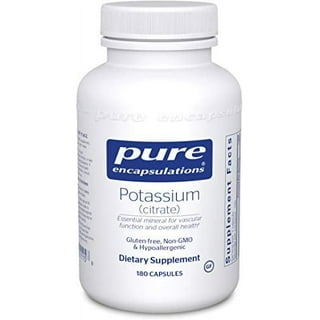 Citrato de Potasio, 800 mg, 90 cáps vegetales, Health Natural