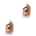thumbnail image 3 of Inteprter Dedal de protección para la punta de los dedos, agujas para trabajar a mano, manualidades, costura ajustable, accesorios de bordado, oro rosa M Oro rosa METRO 2piezas Inteprter CBP212554, 3 of 6