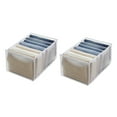 thumbnail image 1 of Binwennn Clothes Boxes for Closet Closet Organizers And Storage Dorm Bed Storage Mesh Clothes Storage Trouser Compartment Storage Drawer Compartment Bag, 1 of 1