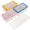 thumbnail image 4 of Masteelf 3pcs Soap Foaming Boxes Bathroom Countertop Soap Dishes Soap Dispensers with Rollers, 4 of 8