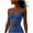 #4Navy, variant on Byworldtasic Longline Strappy Top for Women Halter Workout Tank Tops Backless Gym Longline Top