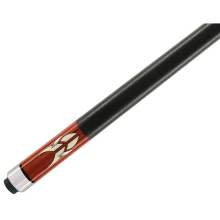 McDermott Star S55 Red Stain Exotic Wood Point Overlay Pool/Billiard Cue Stick