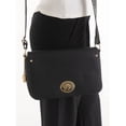 thumbnail image 4 of U.S. Polo Asnn. Women's Flap Crossbody, Black, 4 of 4