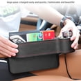 thumbnail image 1 of SHOWERORO Car Center Console Organizer For Car Accessories Black 1Set, 1 of 7