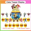 thumbnail image 3 of Invincible Party Supplies Decor 13th Kit Balloons Birthday Cake Topper Banner Backdrop Decorations, 3 of 6